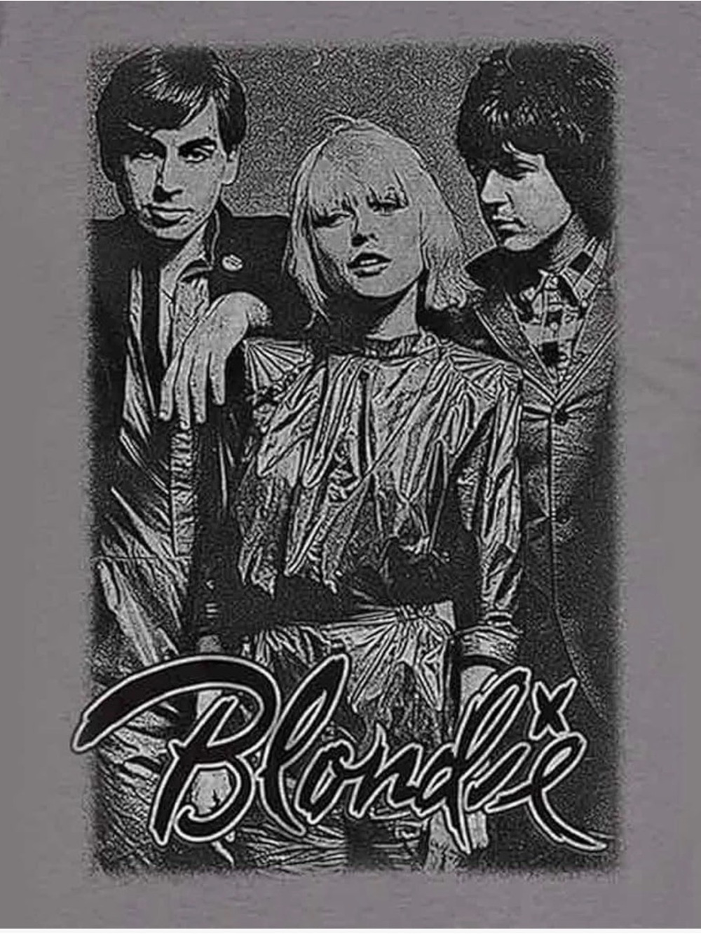 BLONDIE LICENSED UNISEX GRAPHIC TEE LARGE